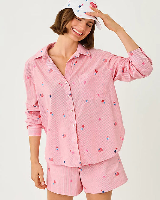 Lilly Pulitzer Bondi Button Down Shirt