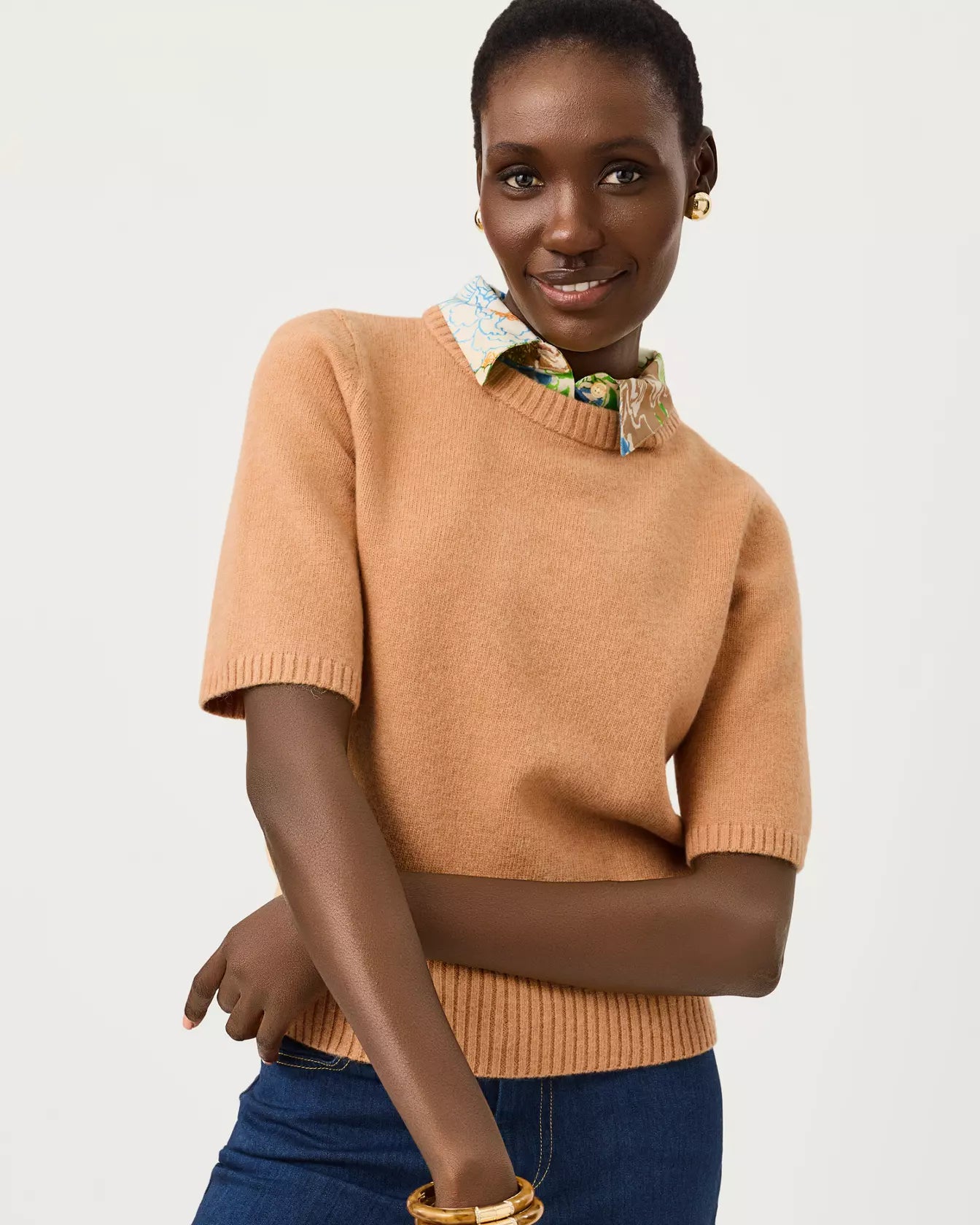 Lilly Pulitzer Viviann Sweater | Heathered Iced Latte X Sympeony