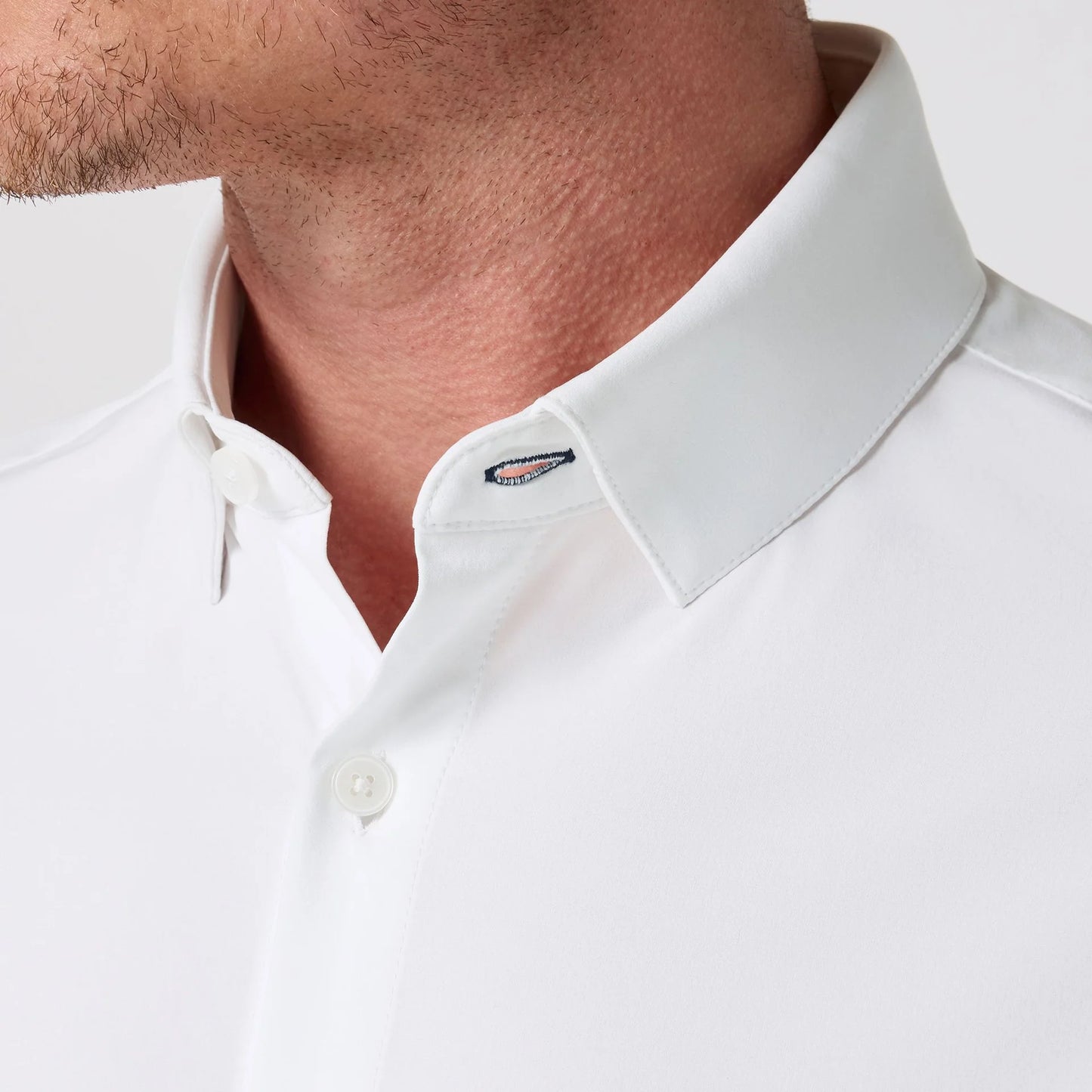 Mizzen + Main Leeward Long Sleeve Dress Shirt White