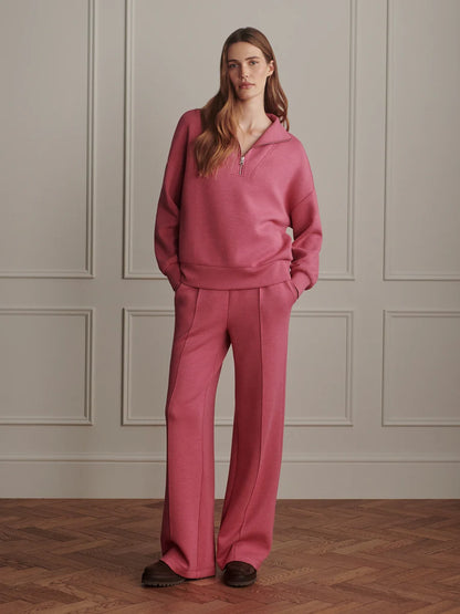 Varley The Wide Leg Pant 30" | Rumba Rose Marl