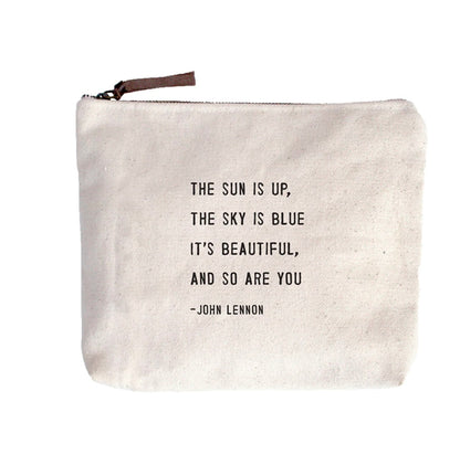 Sugarboo & Co. Canvas Makeup Bag - BHI