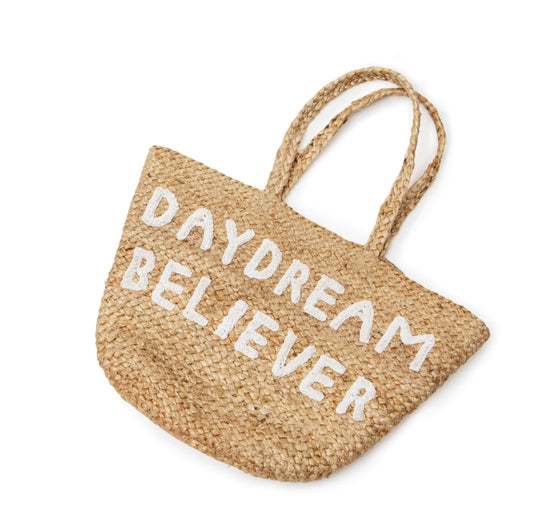 Sugarboo & Co. Small Jute Tote Bag - “Daydream Believer” - BHI