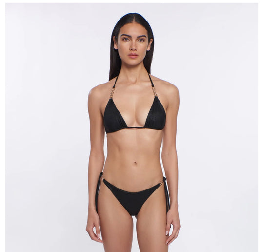 Peixoto Kirby Bikini Top - Black Diamond - BHI