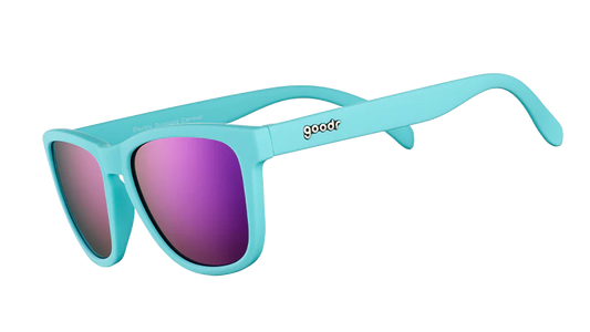 goodr OG \ Electric Dintopia Carnival | Purple & Teal