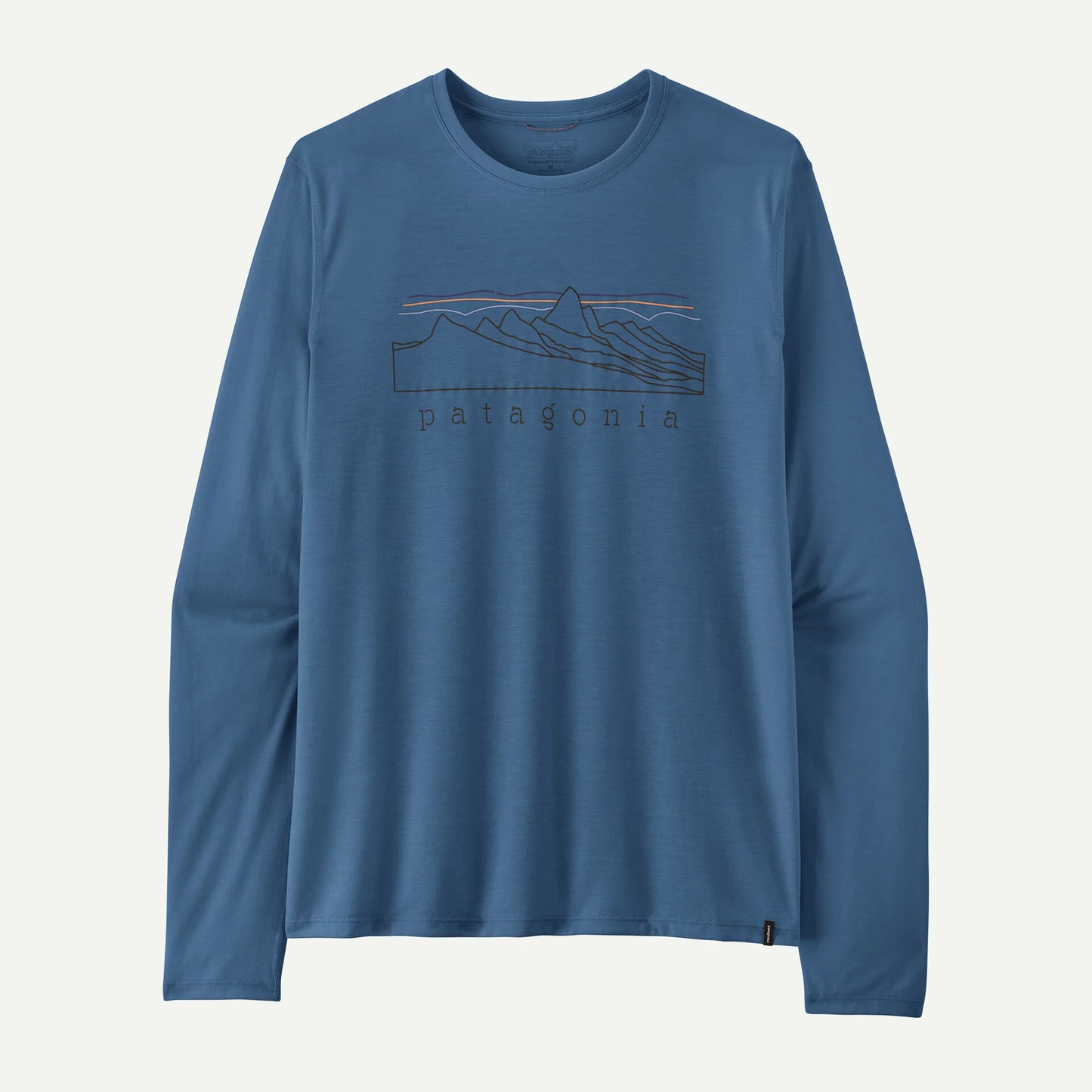 Patagonia Men's Long-Sleeved Capilene® Cool Trail Shirt - Stratapeaks | Aquatic Blue