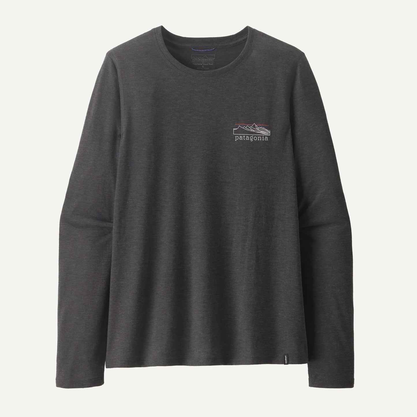 Patagonia Women's Long-Sleeved Capilene® Cool Trail Shirt - Stratapeaks | Ink Black