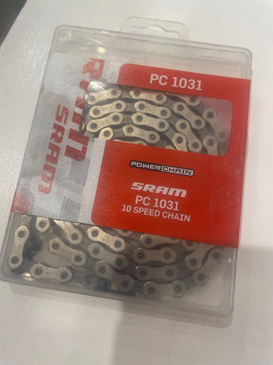 SRAM PC 1031 - 10 Speed Bike Chain - 1/2 x 11/128” - BHI