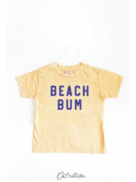 Oat Collective - Beach Bum Toddler Washed Graphic Top - BHI