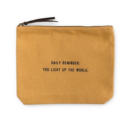 Sugarboo & Co. Canvas Makeup Bag - BHI