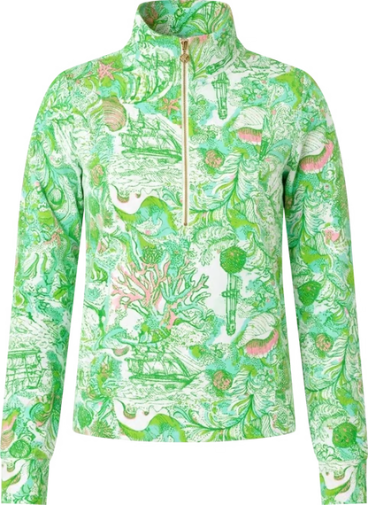 Lilly Pulitzer Eleni Pullover Resort White Ship To Shore