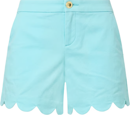Lilly Pulitzer Buttercup Low Rise Stretch Short Day Dream Blue