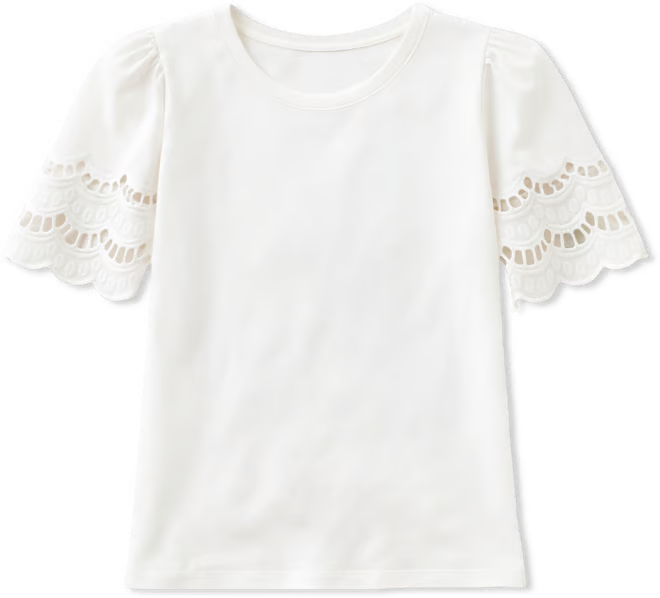 Lilly Pulitzer Sebene Eyelet Knit Top | Resort White