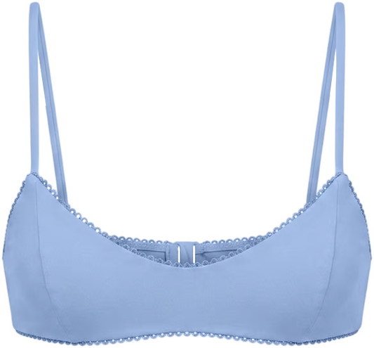 L*Space Whimsy Bikini Top | Chambray