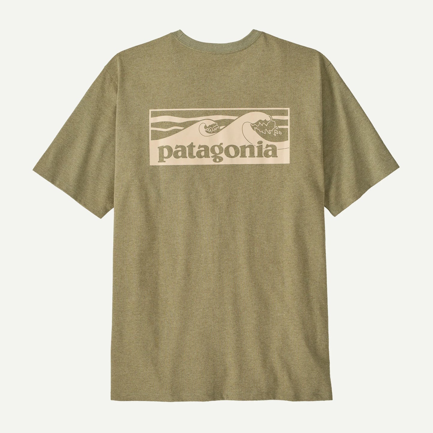 Patagonia Men's Boardshort Logo Pocket Responsibili-Tee® | Gumtree Green
