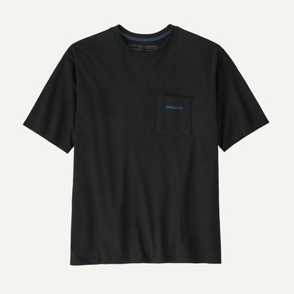 Patagonia Men's Boardshort Logo Pocket Responsibili-Tee® | Ink Black