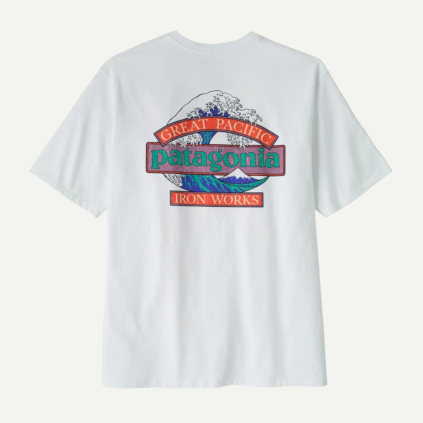 Patagonia Men's Great Waves Responsibili-Tee® | Fiber White