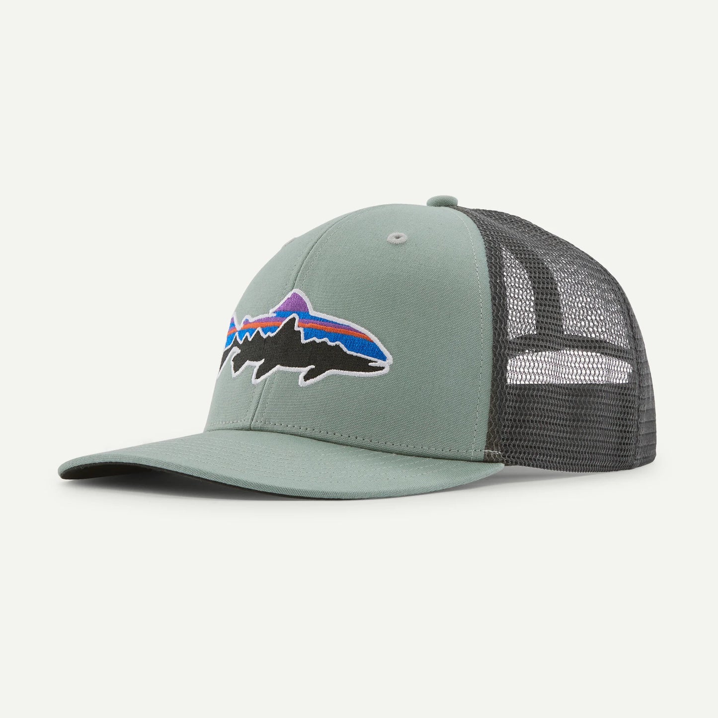 Patagonia Fitz Roy Trout Trucker Hat | Cover Green