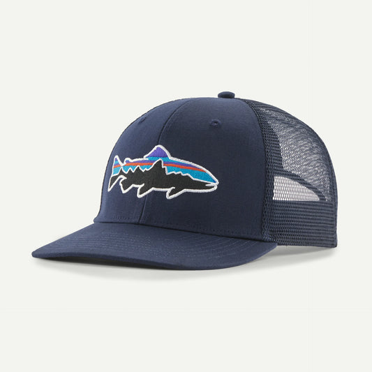 Patagonia Fitz Roy Trout Trucker Hat | New Navy