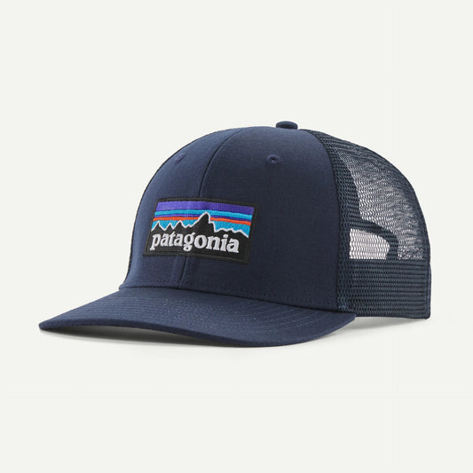 Patagonia P6 Logo Trucker Hat | Navy