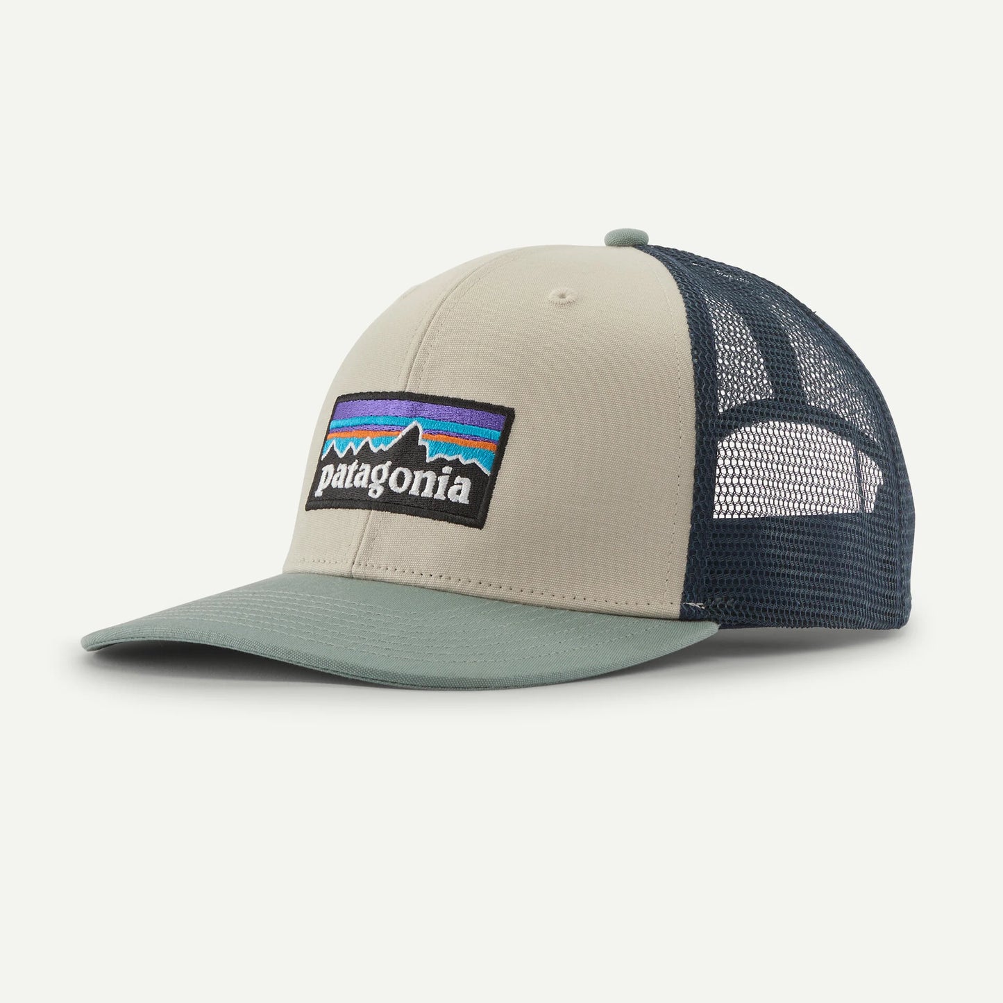 Patagonia P-6 Logo Trucker Hat | Pumice