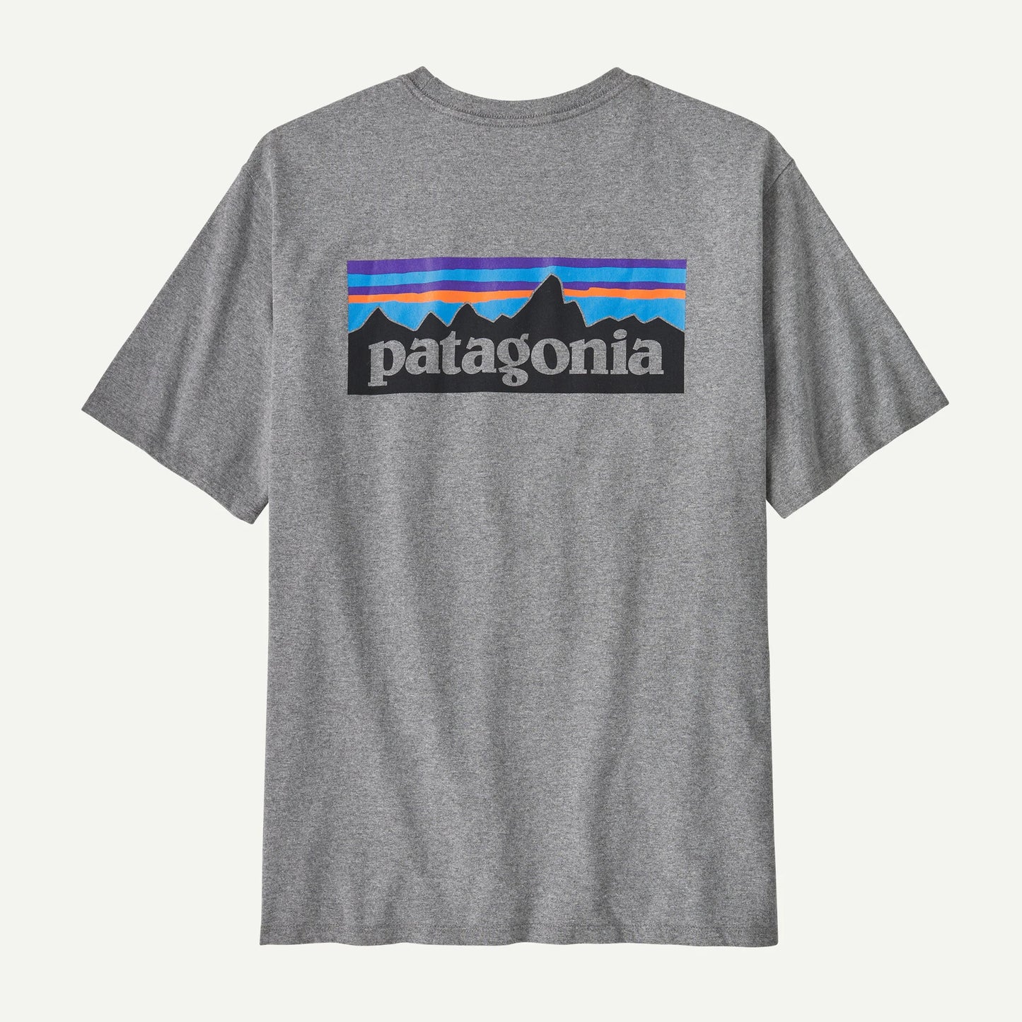 Patagonia Men's P-6 Logo Responsibili-Tee | Gravel Heather