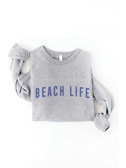 Oat Collective - Beach Life Graphic Sweatshirt - BHI