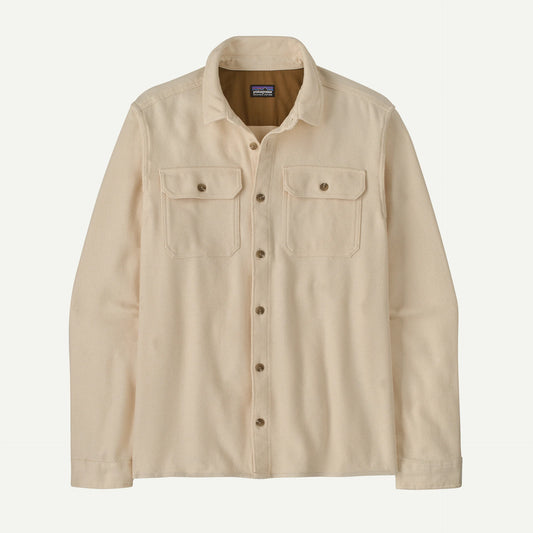 Patagonia Men's Fjord Loft Shirt | Color Undyed Natural