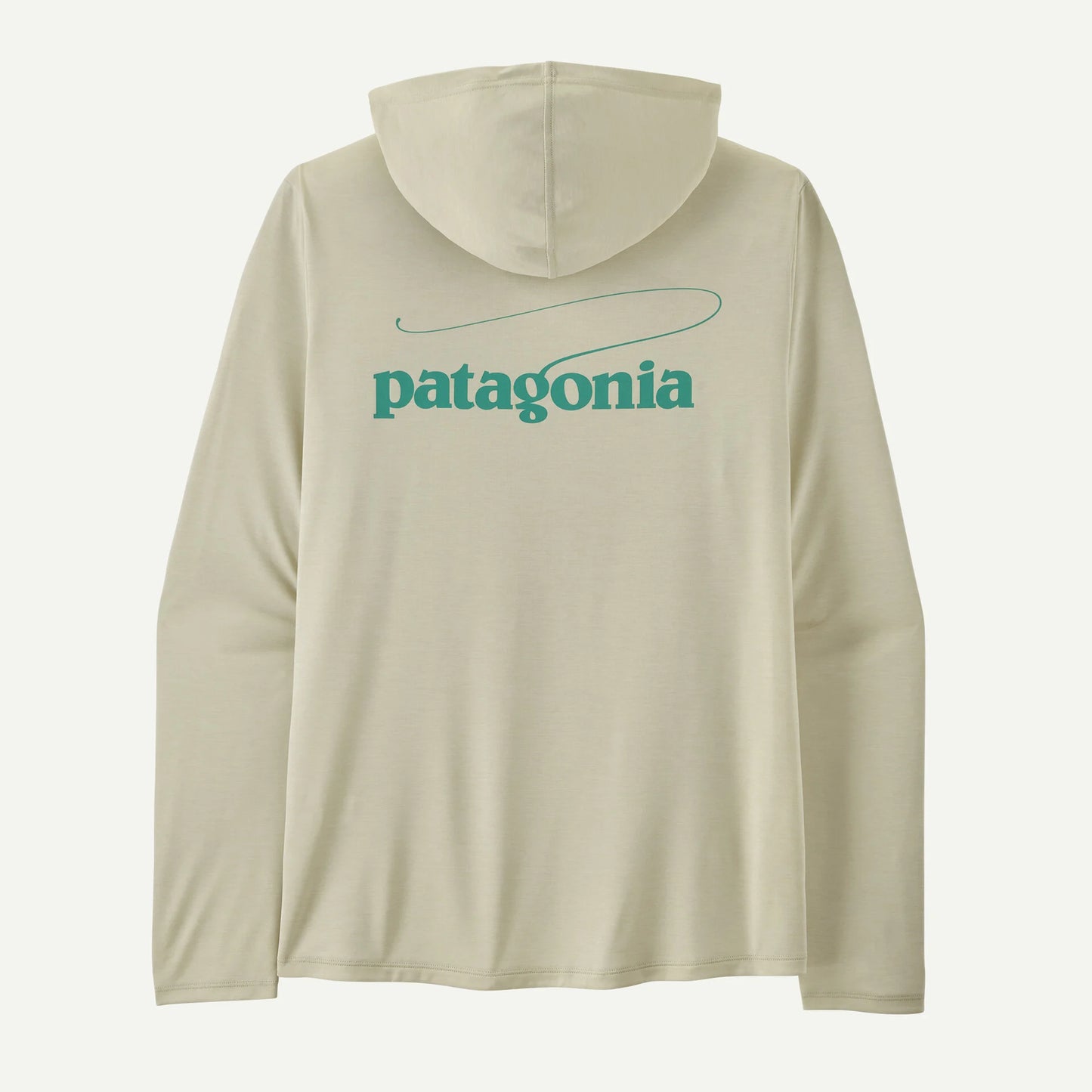 Patagonia Men's Capilene® Cool Daily Hoody - Casting Logo | Dyno White