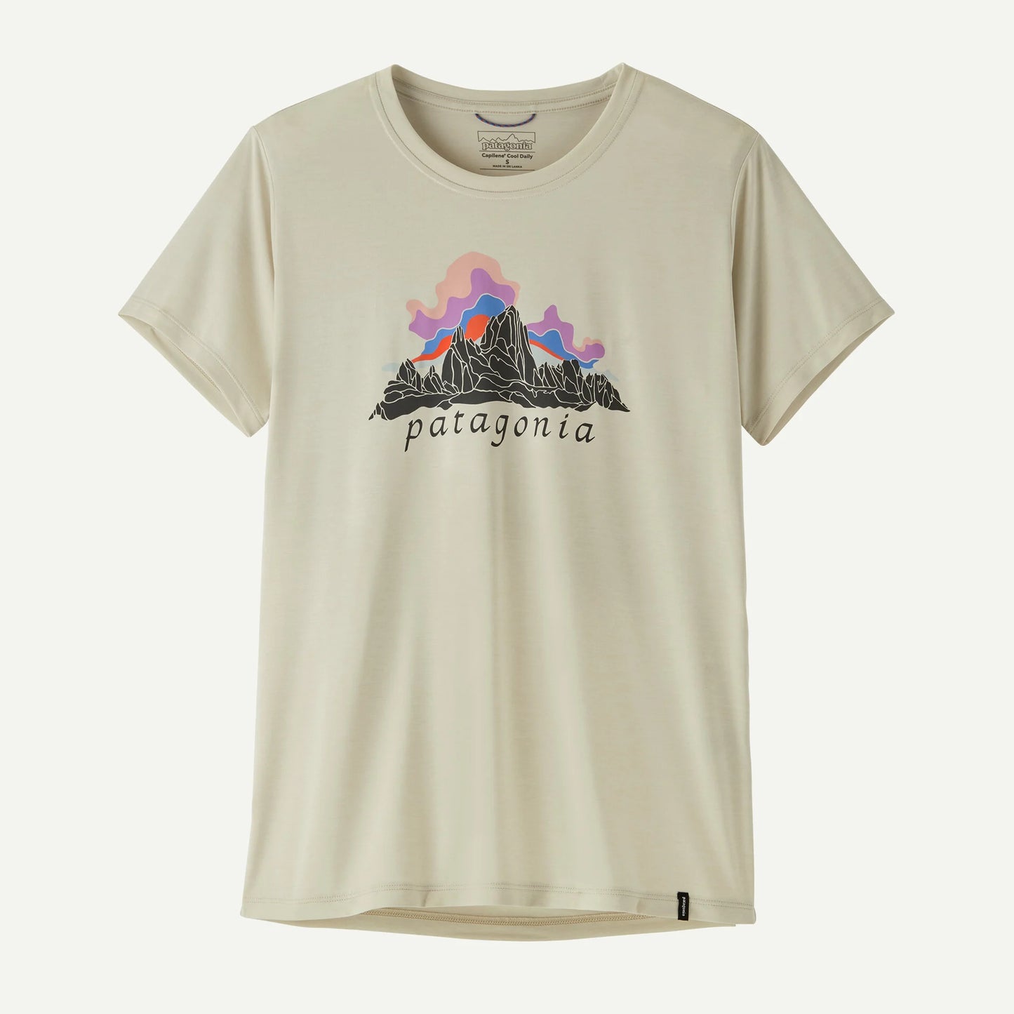 Patagonia Women's Capilene® Cool Daily Shirt - Fitz Roy Nimbus | Dyno White