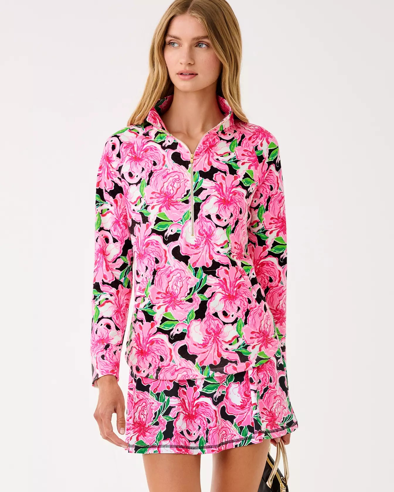 Lilly Pulitzer - UPF 50+ Luxletic Aila Skort - Party All The Time - BHI