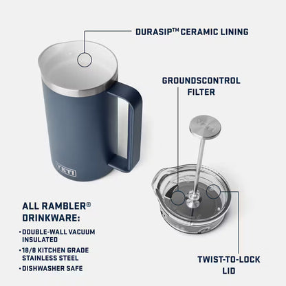 Yeti 34oz French Press - BHI