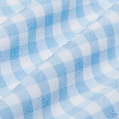 Mizzen+Main Leeward Dress Shirt Light Blue Gingham
