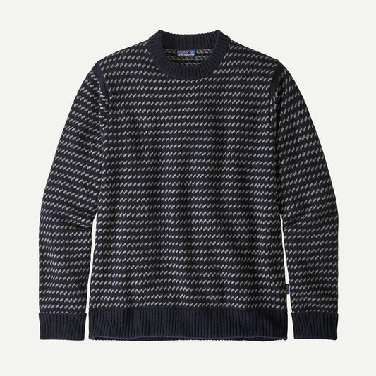 Patagonia Men's Recycled Wool-Blend Sweater | Color Classic Navy