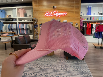 Champagne Problems Trucker Hat - Pink - Stated