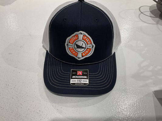 Qualified Captain Life Ring Trucker Hat - BHI