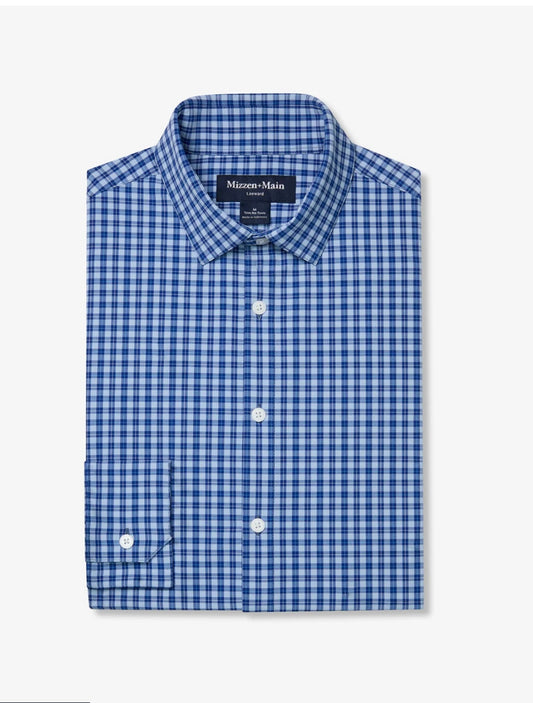 Mizzen and Main - Leeward No Tuck LS Dress Shirt - BHI