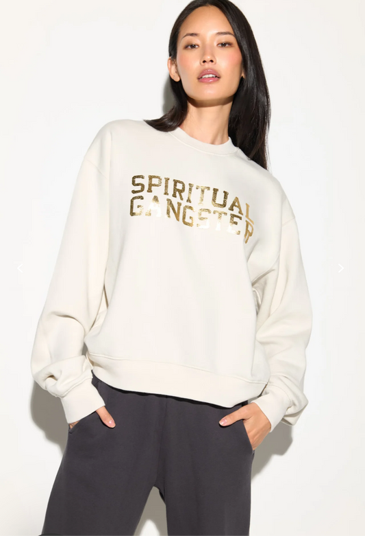 Spiritual Gangster Shine La Brea Crew Sweatshirt - BHI