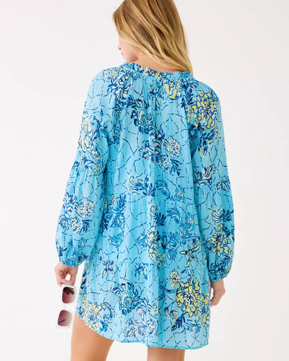 Lilly Pulitzer - Davian Long Sleeve Cover Up - BHI