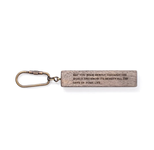 Sugarboo & Co Wood Quote Keychain - BHI