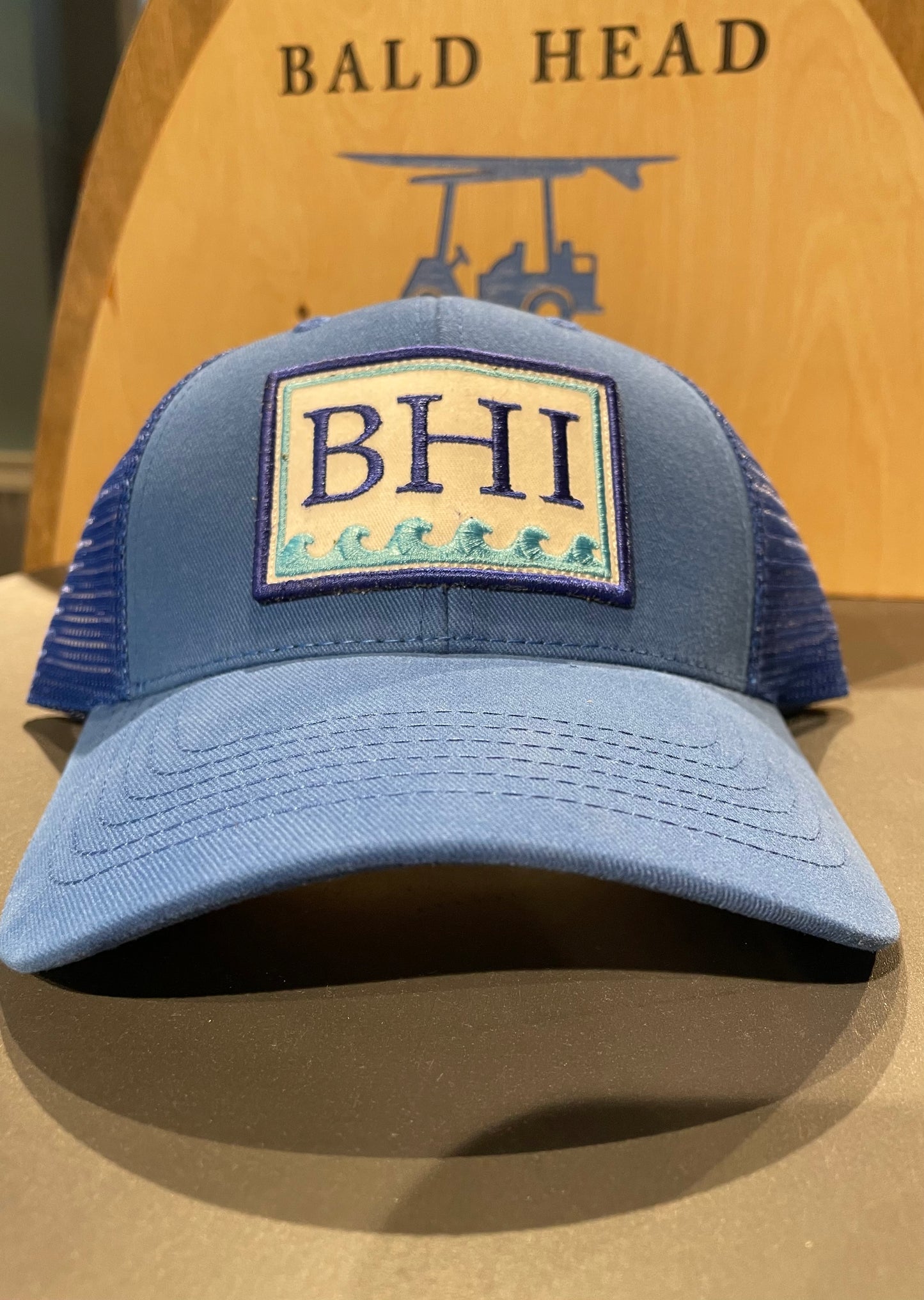 BHI Trucker Hat -Bald Head Blues - BHI
