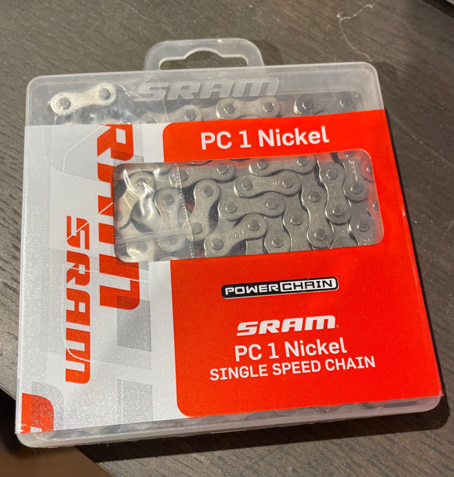 Single Speed Bike Chain -SRAM - PC1 Nickel - 1/2” x 1/8 “ - BHI