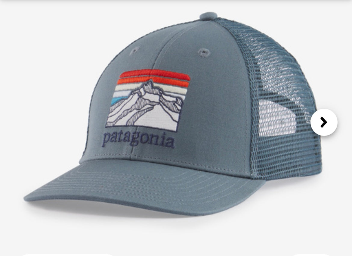 Patagonia Line Logo Ridge Lo Pro Trucker Hat - BHI