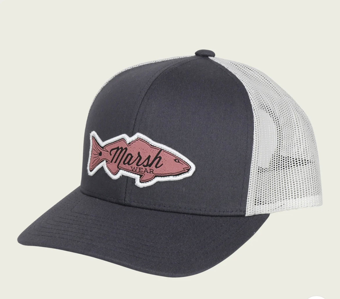 Marsh Wear Redfish Logo Trucker Hat - BHI
