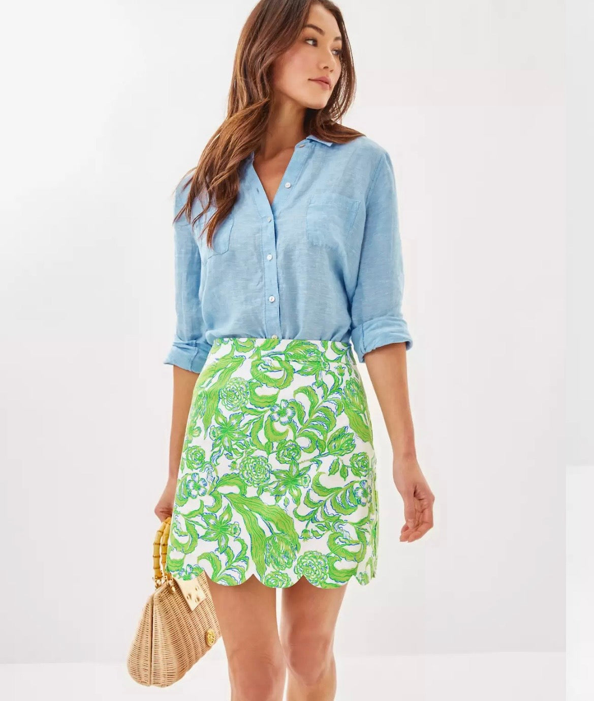 Lilly Pulitzer Tropper Mini Skirt - BHI