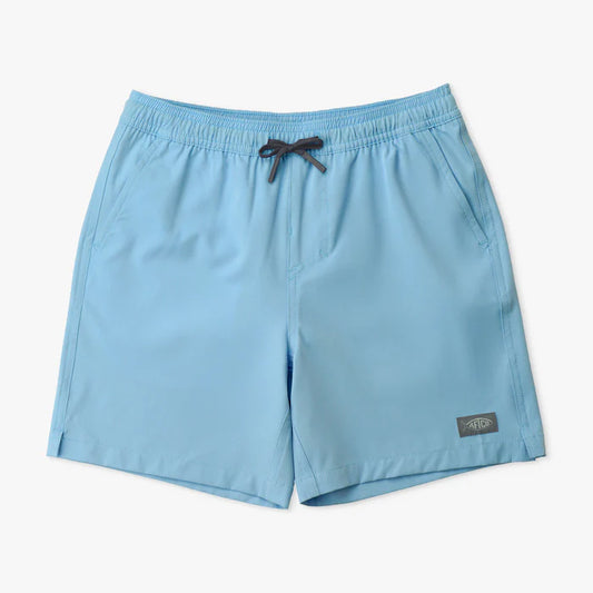 AFTCO Youth Strike Swim Shorts Airy Blue