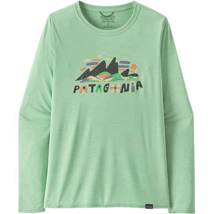 Patagonia Women's Long-Sleeved Cap Cool Daily Graphic Shirt-BHI