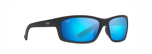 Maui Jim KANAIO COAST | Matte Translucent Blue Black with Stripe