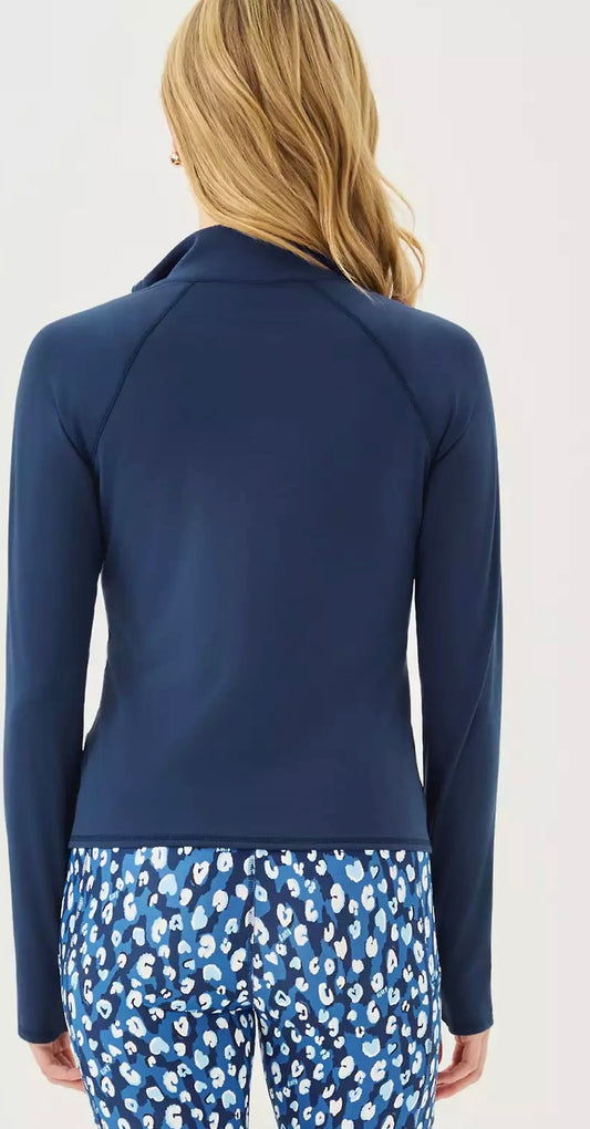 Lilly Pulitzer Breaker Jacket - Low Tide Navy - BHI