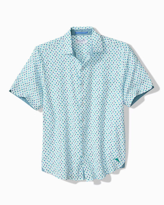 Tommy Bahama - Nova Wave Flock It To You Short Sleeve Woven Shirt