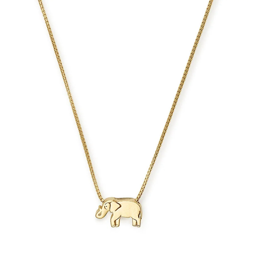 Elephant-14K-Necklace - Alex & Ani